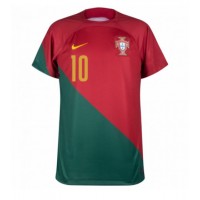 Koszulka piłkarska Portugalia Bernardo Silva #10 Strój Domowy MŚ 2022 tanio Krótki Rękaw